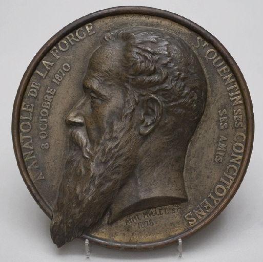 Anatole de la Forge de profil