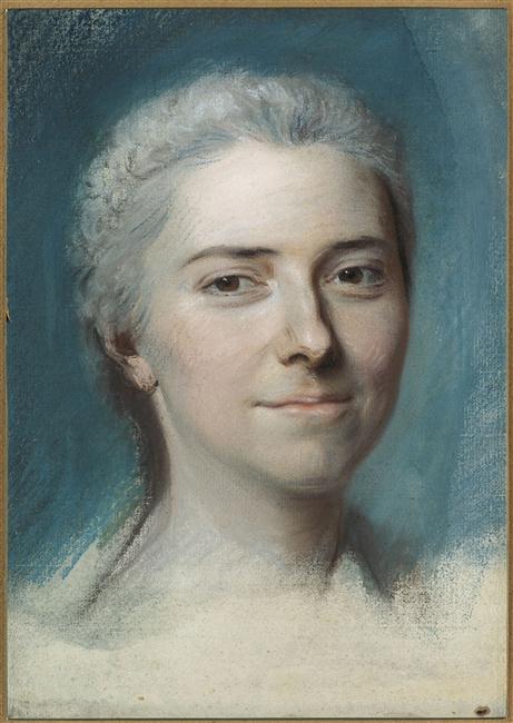 Portrait de femme, dite inconnue n° 8 (Peut-être Mademoiselle Dangeville)