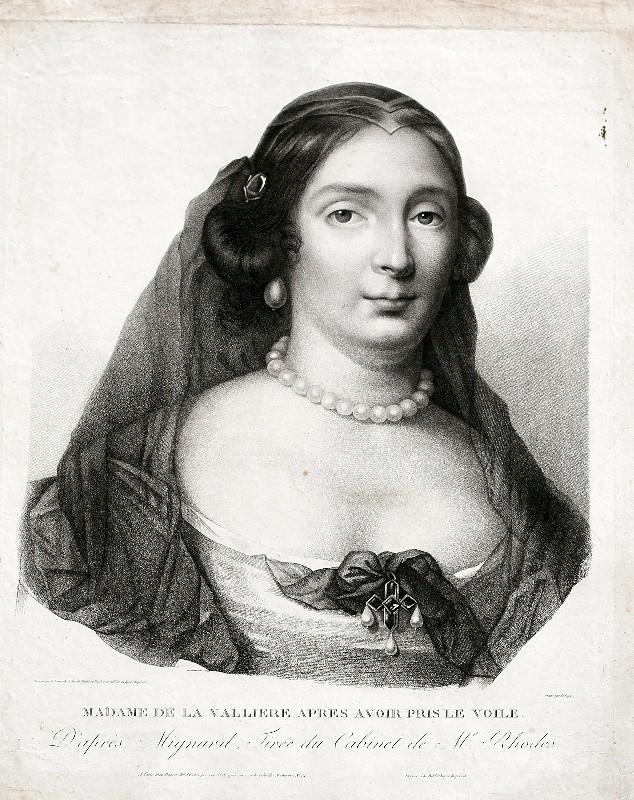 Madame de La Vallière après avoir pris le voile, d'après Mignard