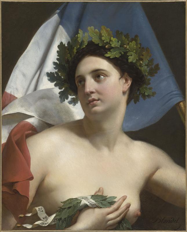 Les Trois Glorieuses ou La Force a reconquis ses nobles couleurs aux trois mémorables journées de juillet 1830 (Titre original)