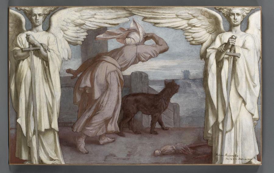 L'apparition des trois anges à Abraham (Titre d'usage)