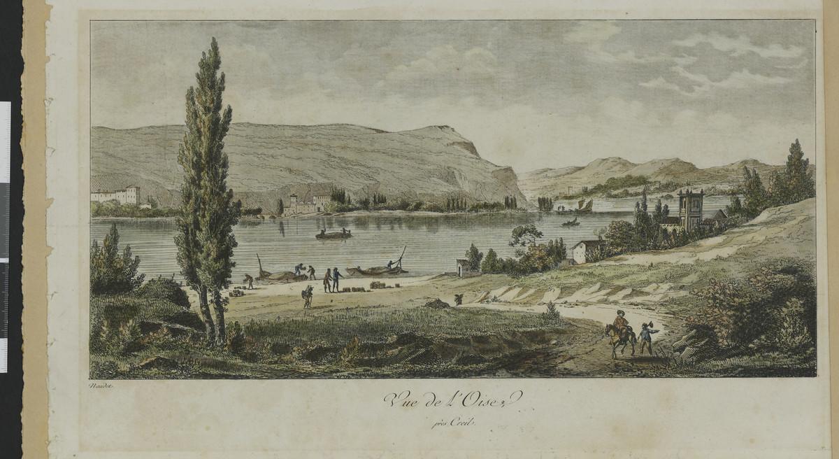 Vue de l'Oise près Creil (Titre inscrit)