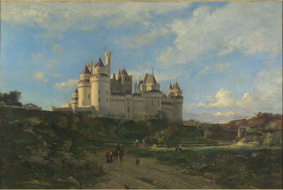 Le château de Pierrefonds (Titre du salon)