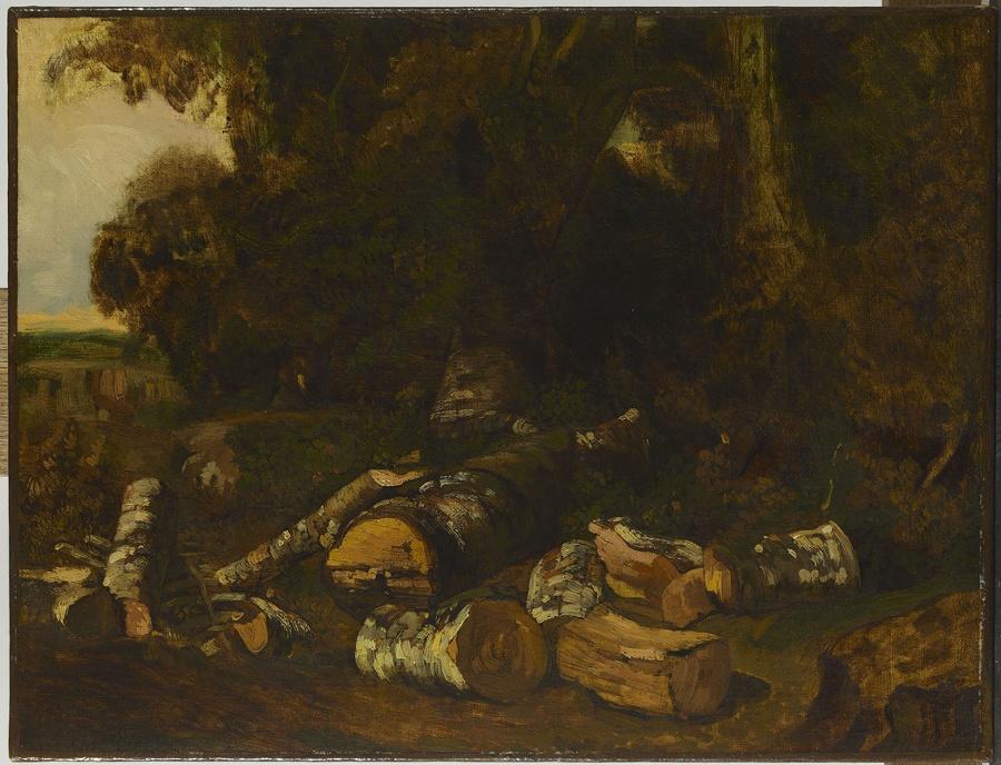 Lisière de bois (Titre récent) ; Forêt en Automne (Titre ancien)