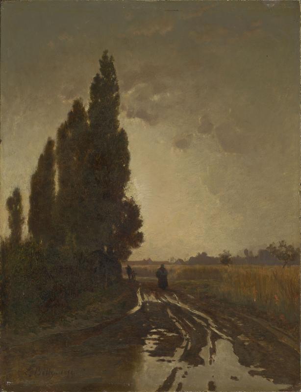 La route sous la pluie (Titre d'usage)