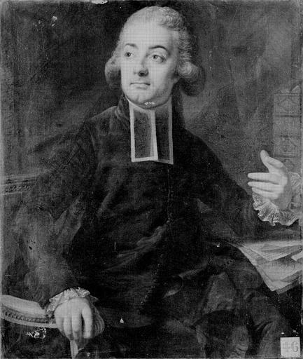 Portrait d'abbé administrateur de l'ordre de saint Vincent de Paul
