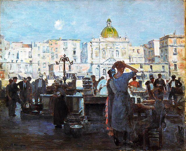 Santa Croce al Mercato à Naples (titre inscrit)