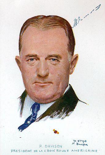 Nos généraux : 1914 -1918 : P. Davison, président de la Croix Rouge américaine ( titre inscrit)