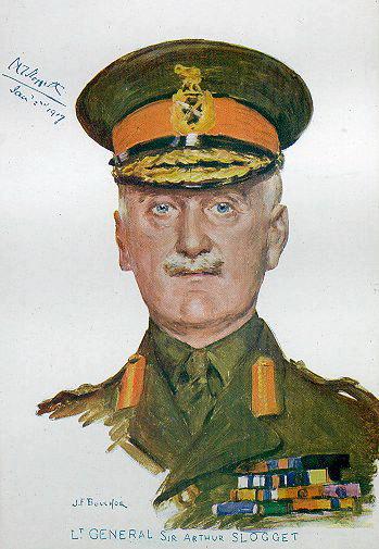 Nos généraux : 1914 -1918 : Le lieutenant général Sir Arthur Slogget (titre inscrit)