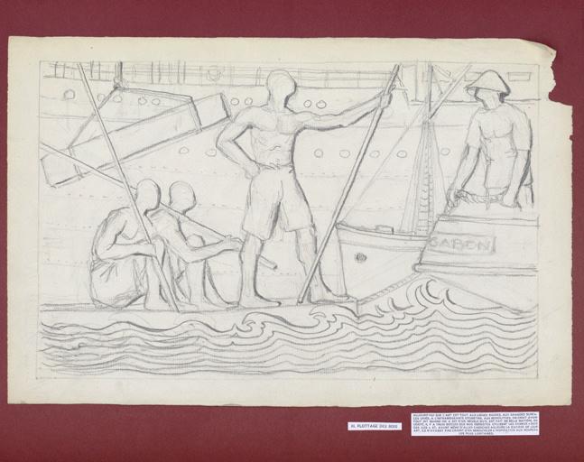 Bois coloniaux : III. Le flottage des bois