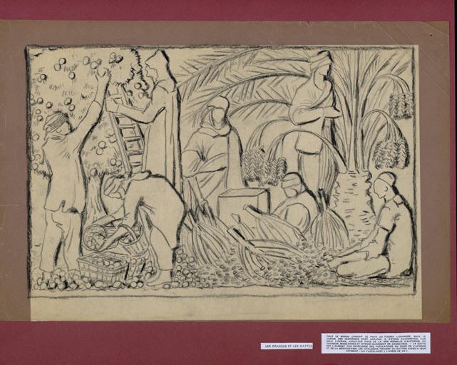 Les oranges et les dattes