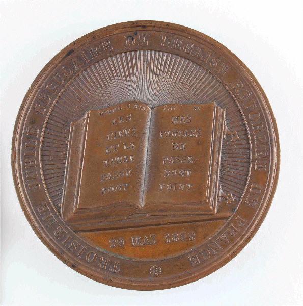 Médaille du tricentenaire de l'Eglise Réformée de France