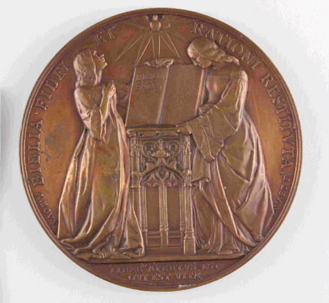 Médaille du 3ème jubilé de la Réforme à Genève