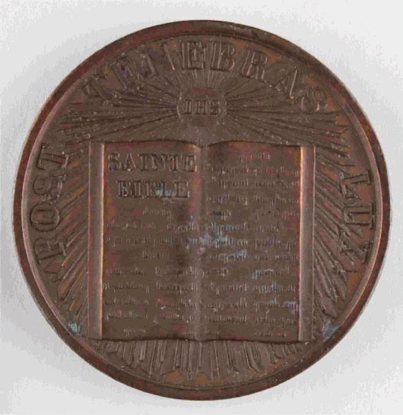 Médaille du 3ème jubilé de la Réforme à Genève