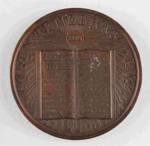 Médaille du 3ème jubilé de la Réforme à Genève