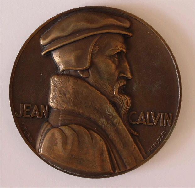 Médaille à l'effigie de Calvin