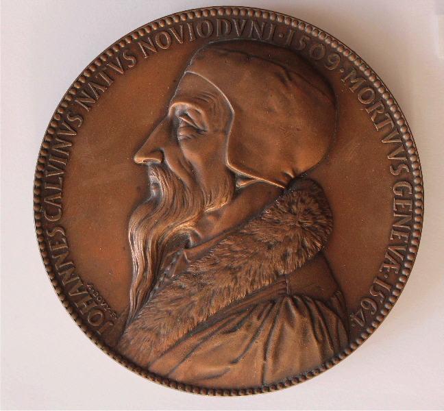 Médaille à l'effigie de Calvin