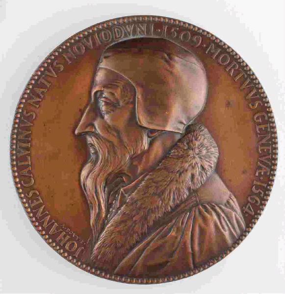 Médaille à l'effigie de Calvin