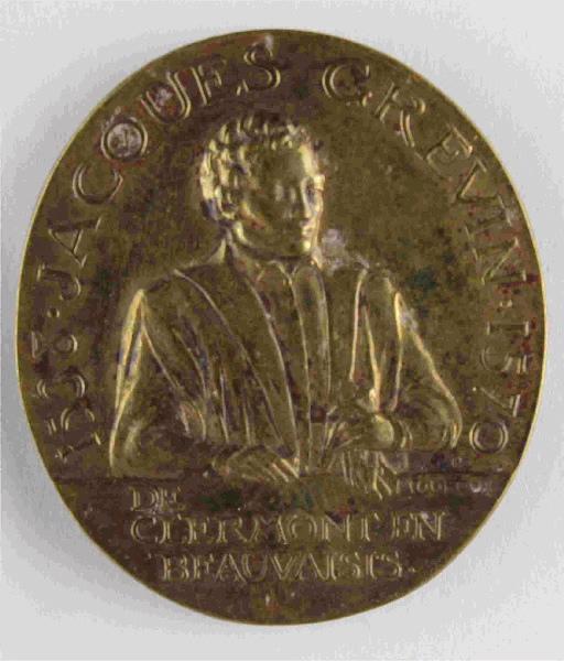 Médaille à l'effigie de Jacques Grévin