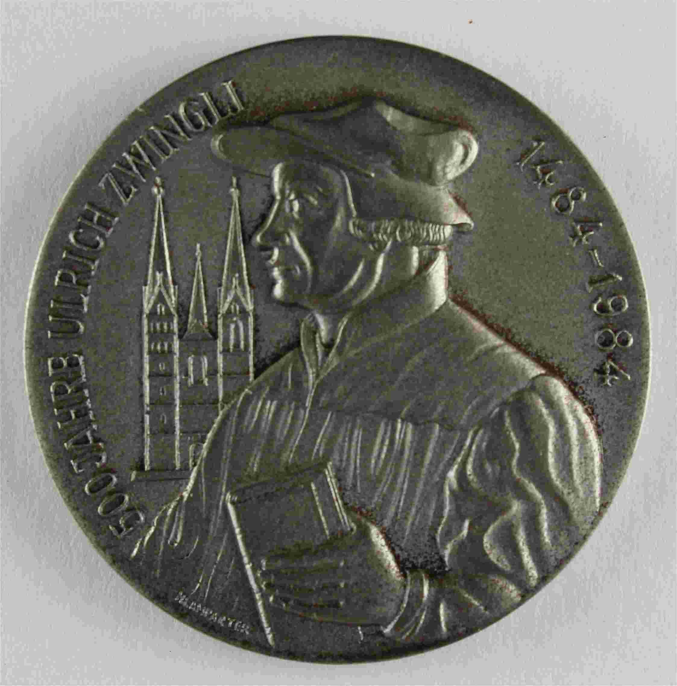Médaille du cinquième centenaire de la mort d'Ulrich Zwingli