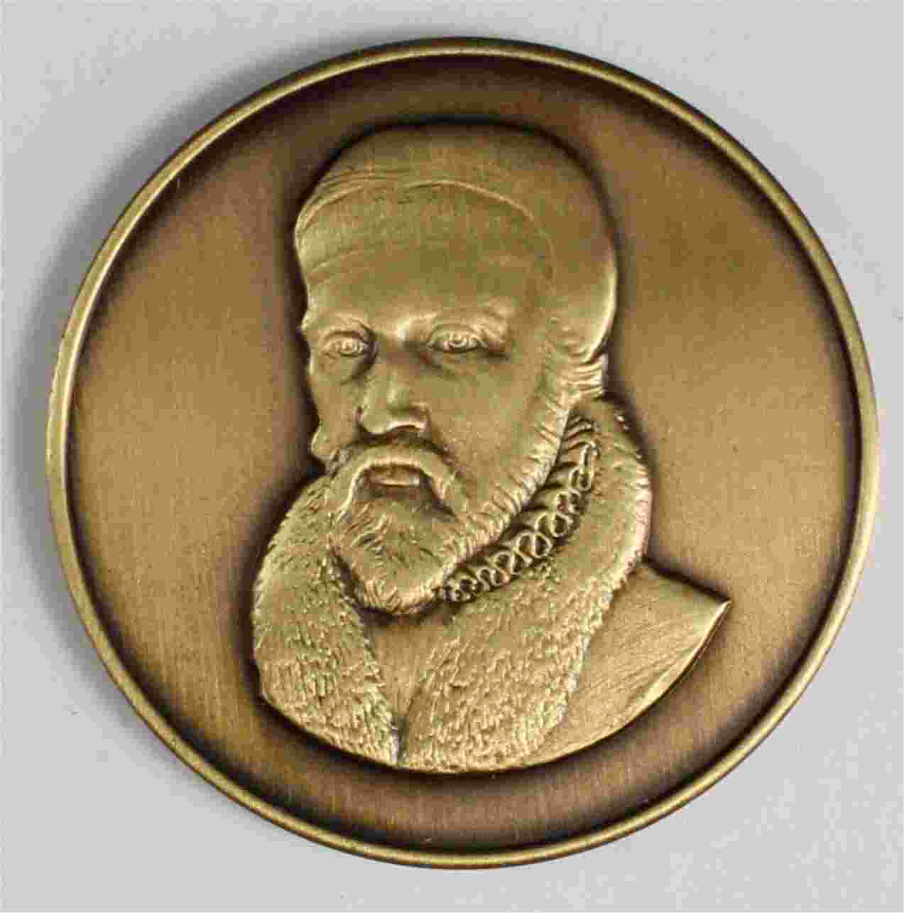 Médaille à l'effigie de William Tyndale