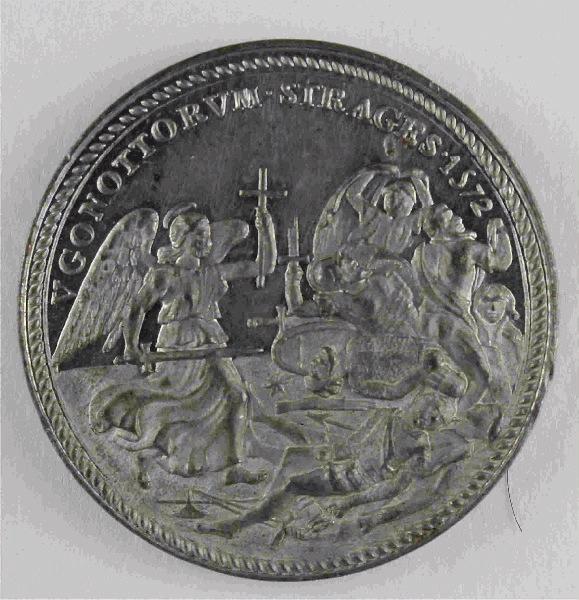 Médaille commémorant la victoire sur les huguenots