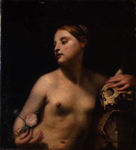 Allégorie de la ' Vanitas ' et de la Pénitence