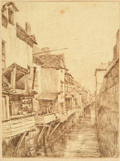 Amiens : le canal du Hocquet