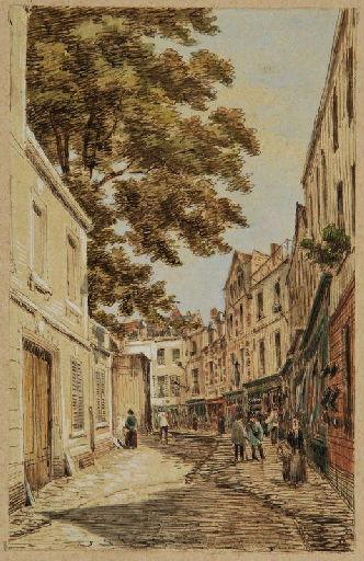 Amiens : la rue des Soeurs-Grises ; Amiens : rue des soeurs Grises