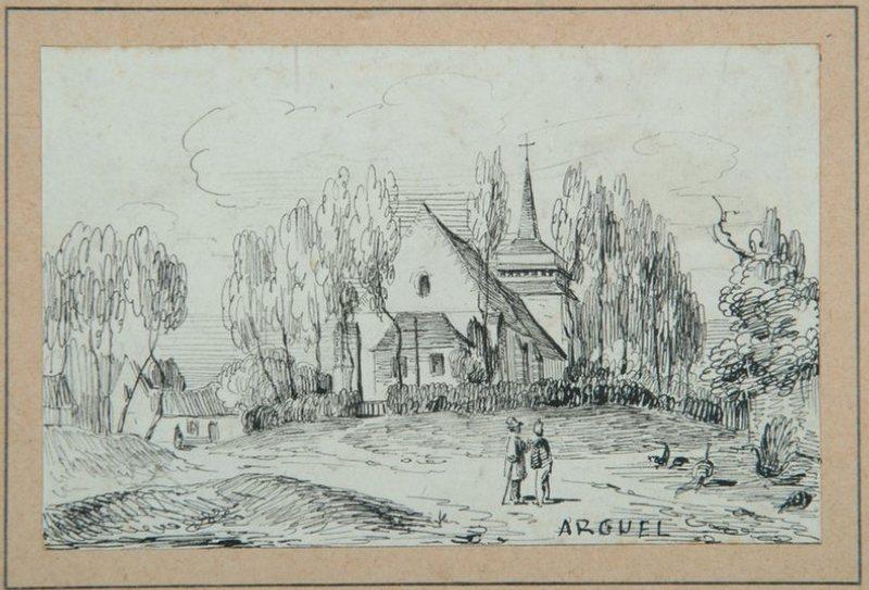 L'église d'Arguel ; Arguel : L'église (autre titre)