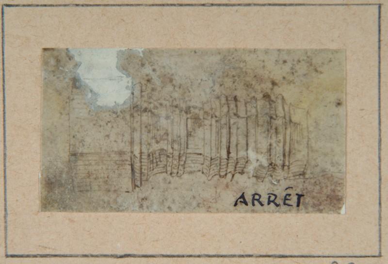 Arrest : fragment d'un pilier ; Arrêt : Pilier (autre titre)