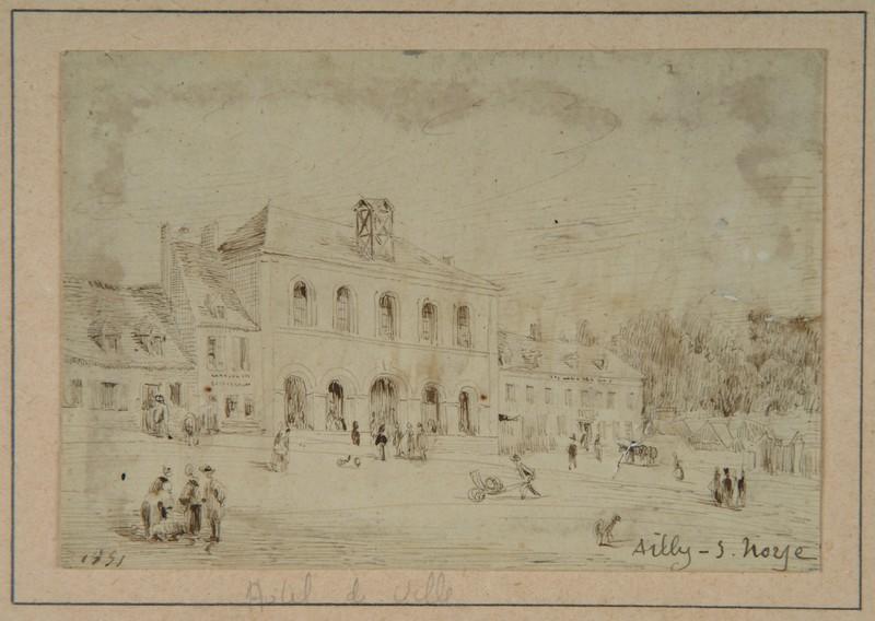 L'hôtel de ville d'Ailly-sur-Noye ; Ailly-sur-Noye : Hôtel de ville (autre titre)
