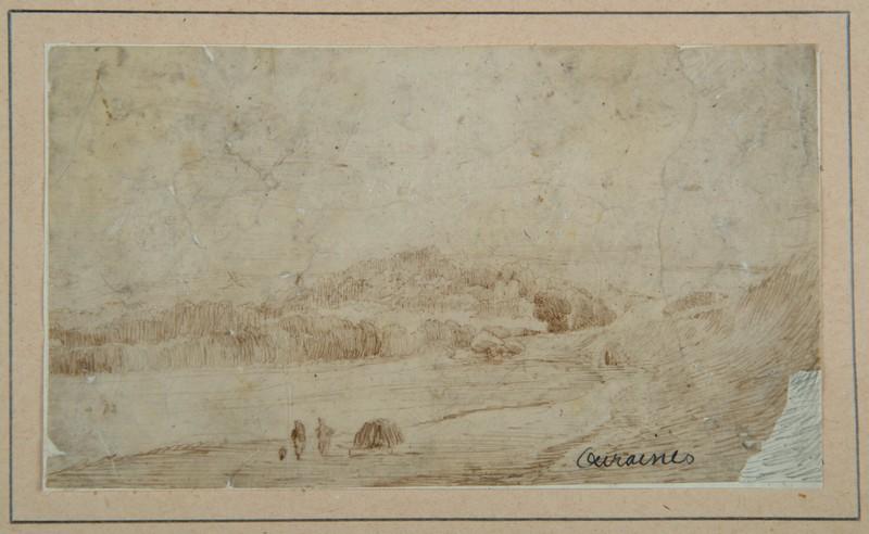 Paysage aux alentours d'Airaines ; Airaines (autre titre)