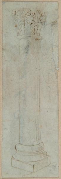 Colonne avec chapiteau provenant de Berteaucourt-les-Dames ; Berteaucourt les Dames : Pilier avec chapiteau (autre titre)