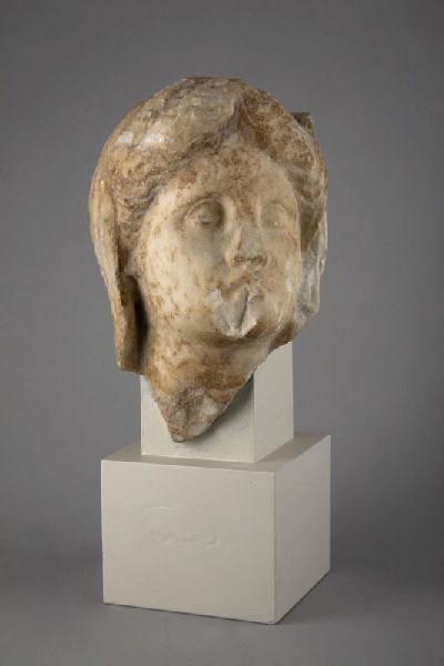 Fragment de stèle funéraire attique