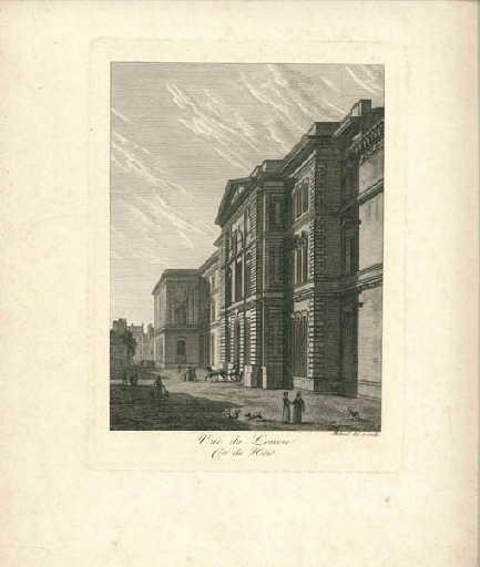 Vue du Louvre côté du Nord