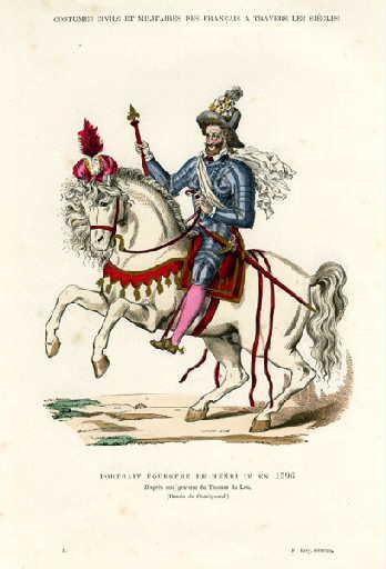 Portrait équestre de Henri IV en 1596