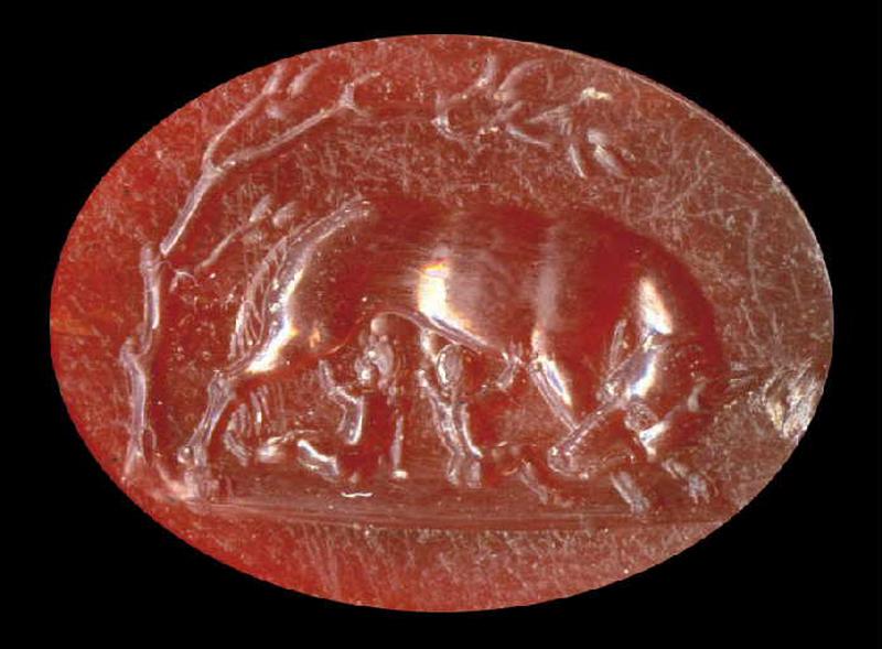 La louve romaine nourrissant Romulus et Remus