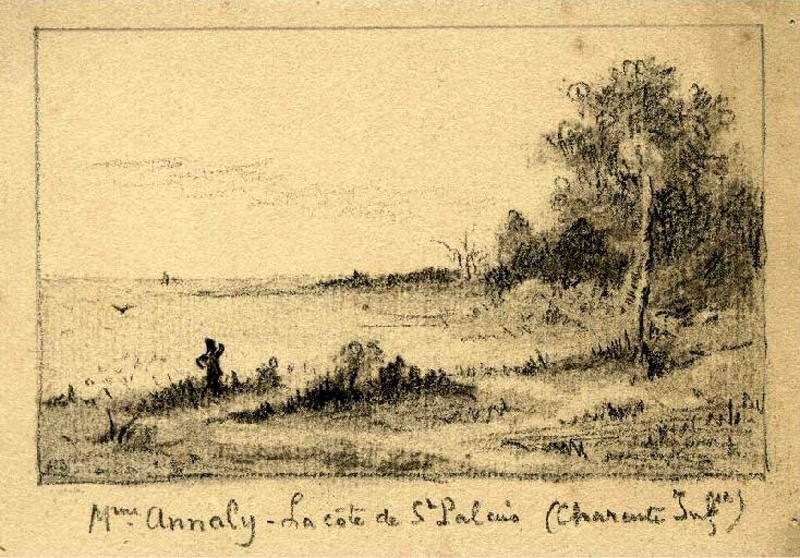 La côte de Saint Palais (Charente Inférieure)