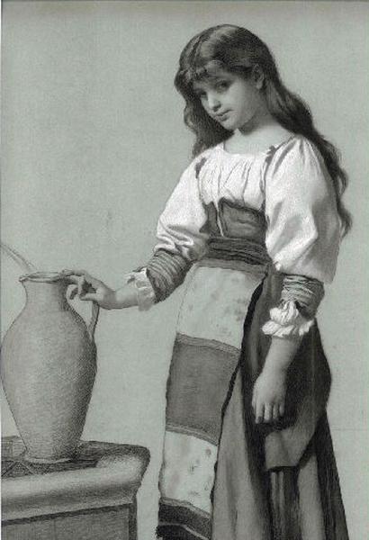 Jeune fille à la fontaine