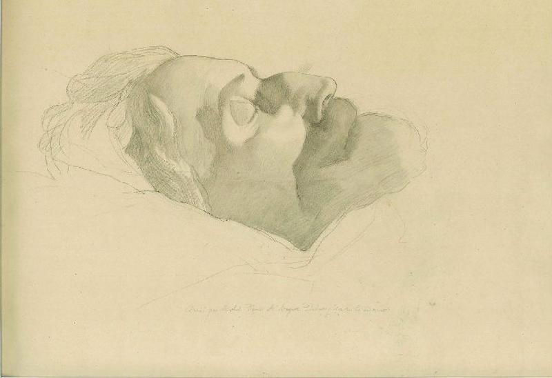 Masque mortuaire d'Auguste Dehaussy