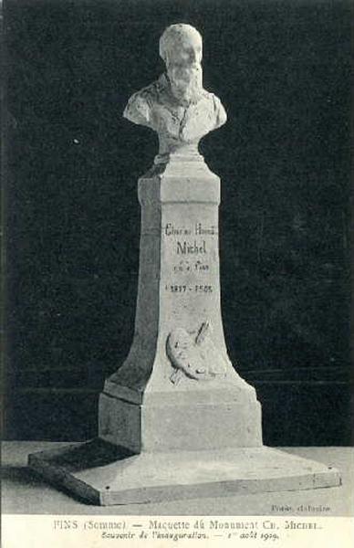 Maquette du monument CH. Michel