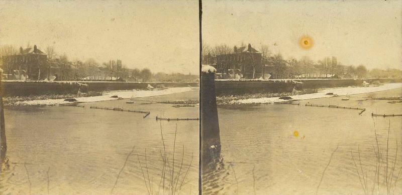 Vue du collège des garçons et les remparts