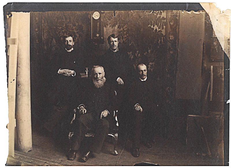 Charles-Henri Michel et ses fils