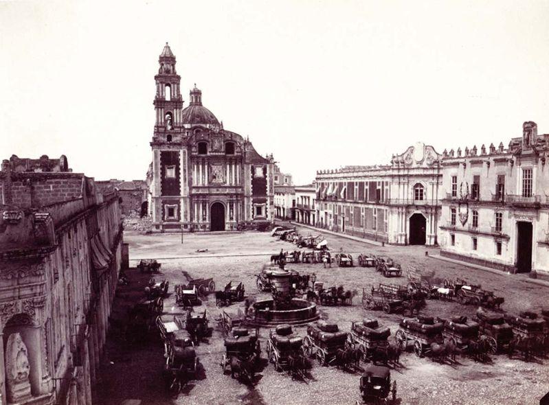 Mexico, l'église de Santo Domingo et le Palais de l'Inquisition