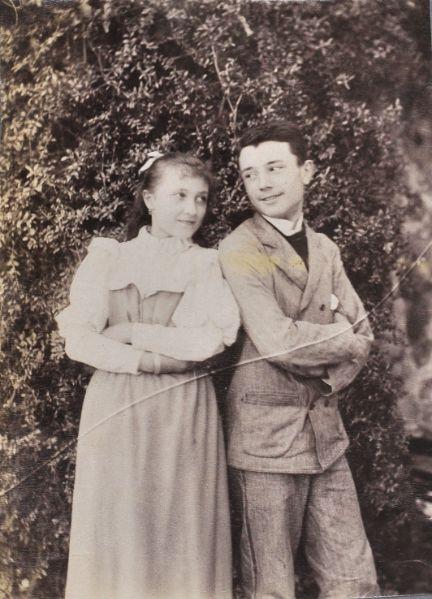 Couple d'adolescents