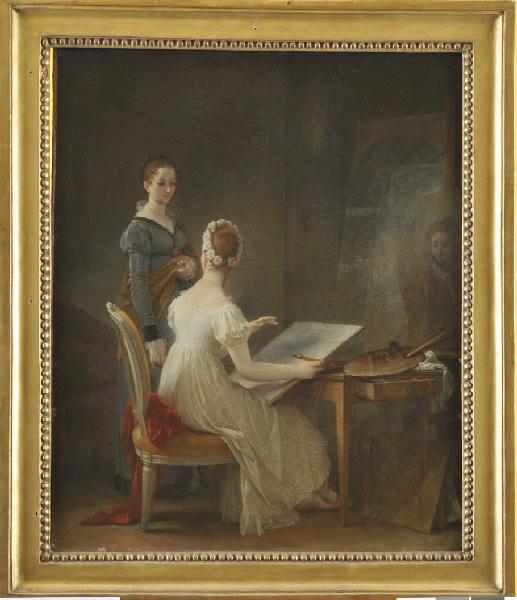 L'atelier (titre courant) ; Leçon de dessin (titre courant ; autre titre)