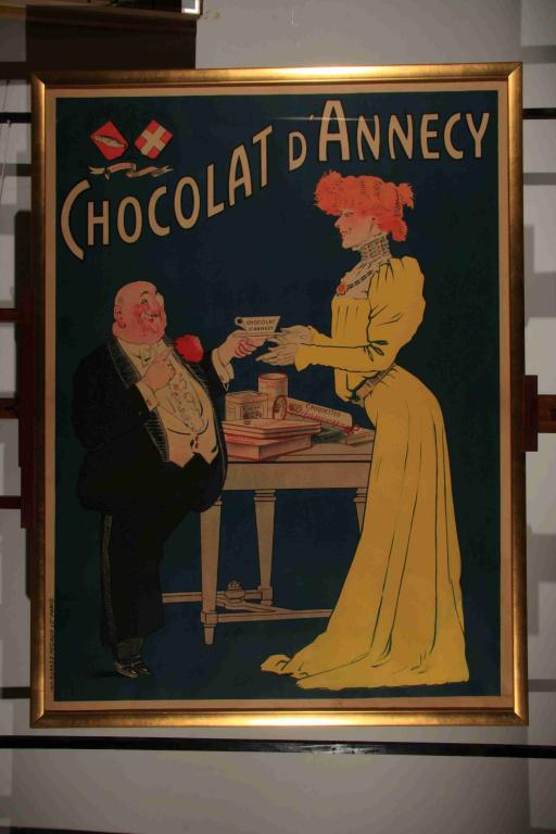 Affiche pour le Chocolat d'Annecy