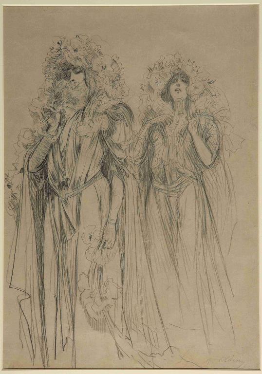 Sarah Bernhardt dans Gismonda