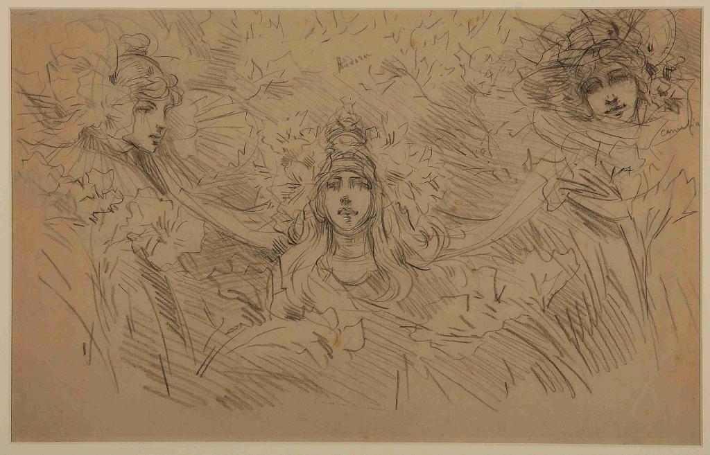 Trois études de Sarah Bernhardt